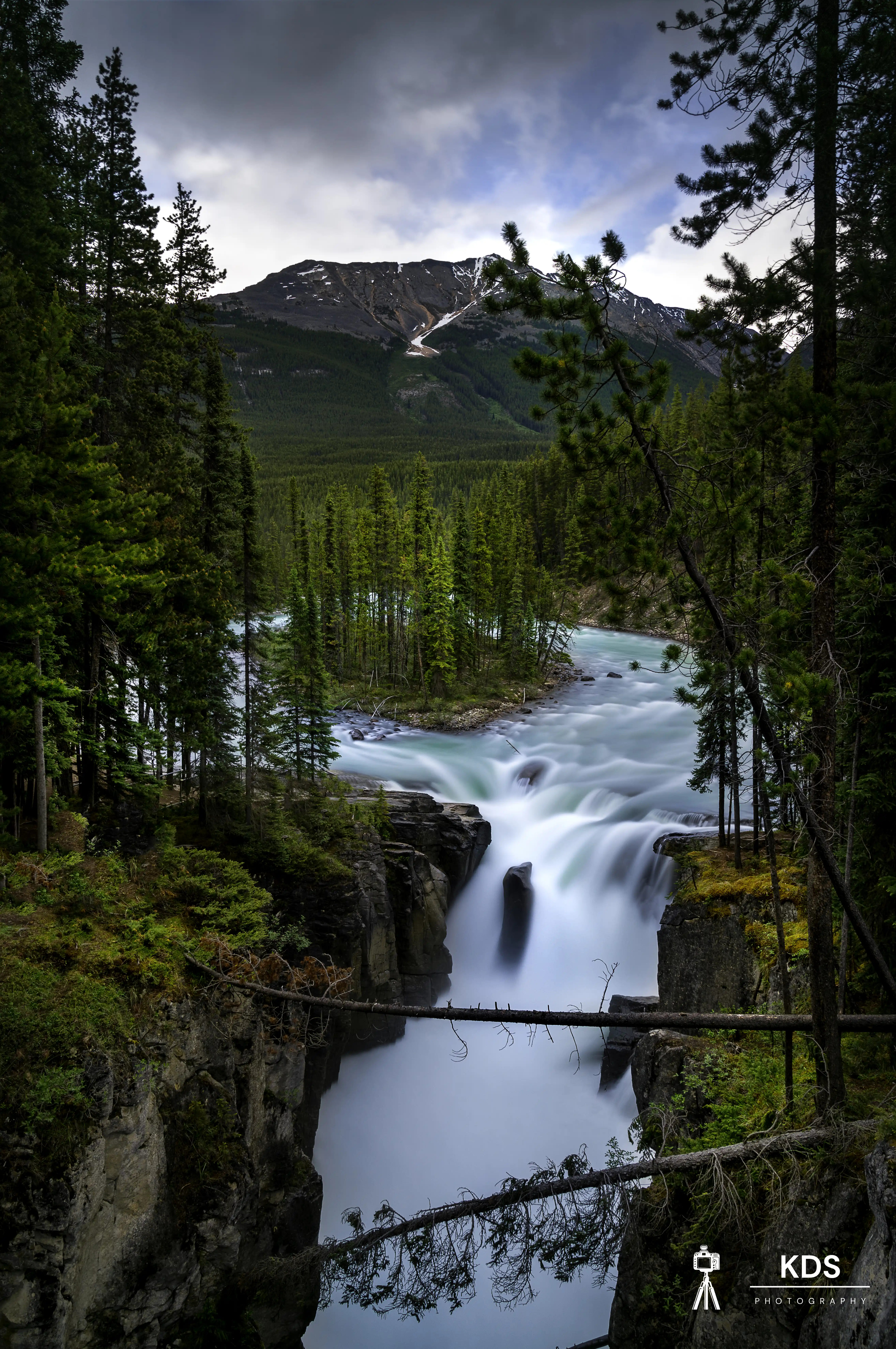 Sunwapta Falls Normal Sky